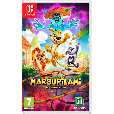 Marsupilami Hoobaventura-Switch Tropical Edition