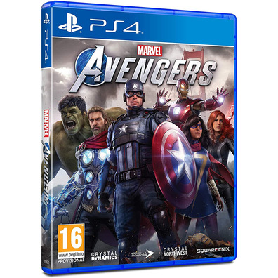 Os Vingadores da Marvel PS4