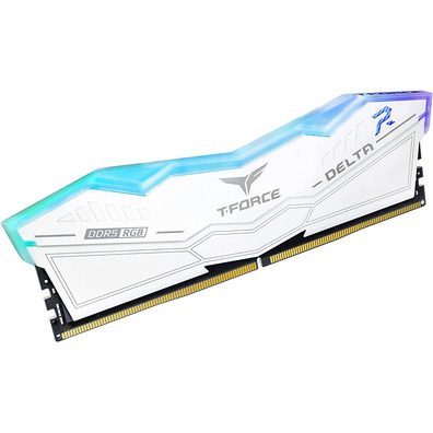 Memoria RAM TeamGroup Delta Branco RGB 32GB (2x16GB) DDR5 6400 MHz