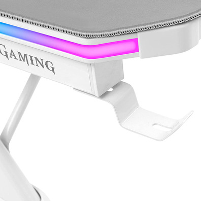 Mesa Gaming Mars Gaming MGD RGB XL Branco 160x60cm