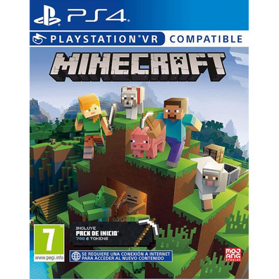 Coleção Minecraft Starter PS4