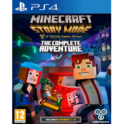 Minecraft: story mode - a aventura completa PS4