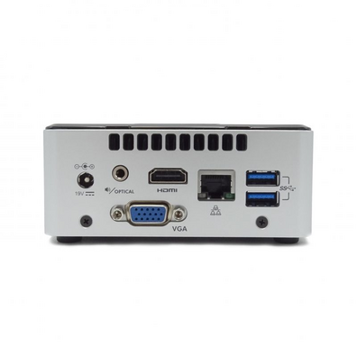 MiniPC KVX Intel NUC BOXNUC5PPYH N3700/4GB/120GB SSD/W10H