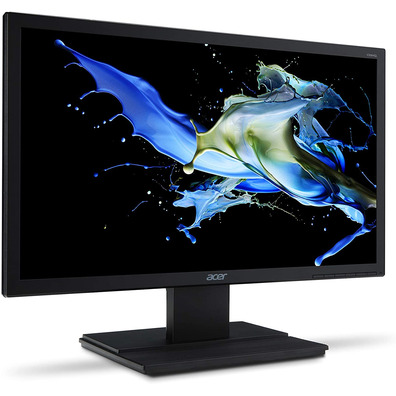 Monitor ACER V206HQLAb diodo EMISSOR de luz 19.5" Preto