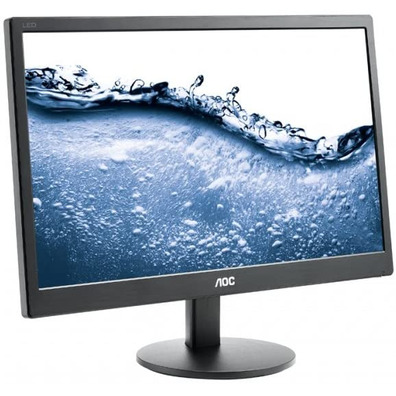 Monitor AOC E2070SWN 19.5" LED Preto