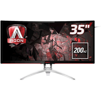 Monitor Gaming AOC AG352QCX diodo EMISSOR de luz 35" Curvo Preto