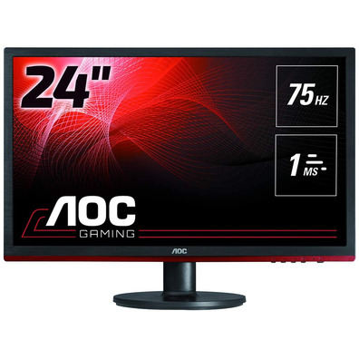 Monitor Gaming AOC G2460VQ6 24 " Full HD Multimídia Negro