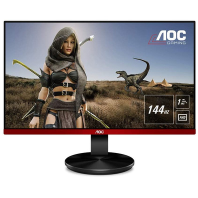 Monitor Gaming AOC G2490VXA 23,8 " /Full HD/Multimídia Negro y Rojo