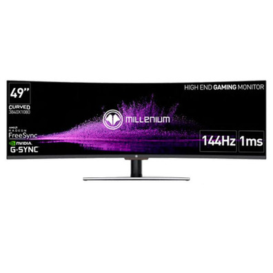 Monitor Gaming Millenium MD49 49" diodo EMISSOR de luz