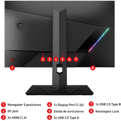 Monitor Gaming MSI Optix MAG245R LED 23,8 ''