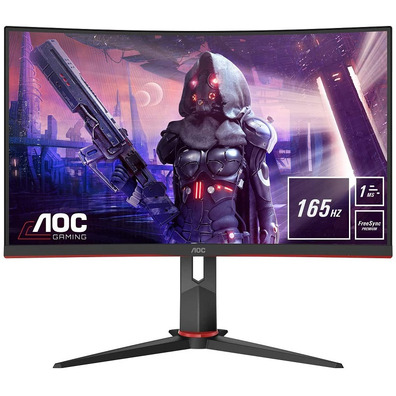 Monitor Gaming Multimídia AOC C27G2U/BK 27 '' Curvo 1MS