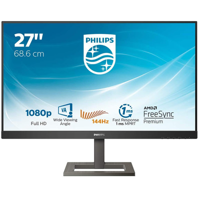 Monitor Gaming Philips 272E1GAEZ 27 " Full HD Multimídia Negro