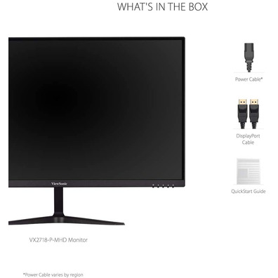 Monitor LED 27 '' Viewsonic VX2718-P-MHD