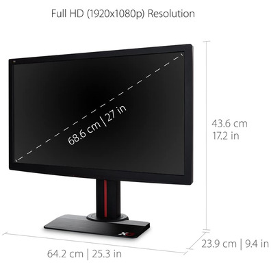 Monitor LED 27 '' Viewsonic XG2702 Gaming Negro