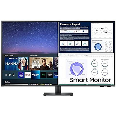 Monitor Samsung M7 Smart LS43AM704UU LED 43 '' Negro