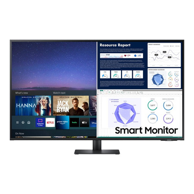 Monitor Samsung M7 Smart LS43AM704UU LED 43 '' Negro