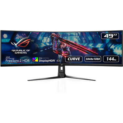 Monitor LED 49 '' ASUS ROG Strix XG49VQ Curvo Negro