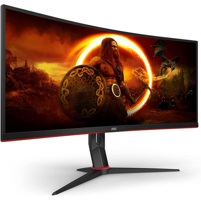 Monitor LED AOC CU34G2/BK 34 '' Curvo Negro