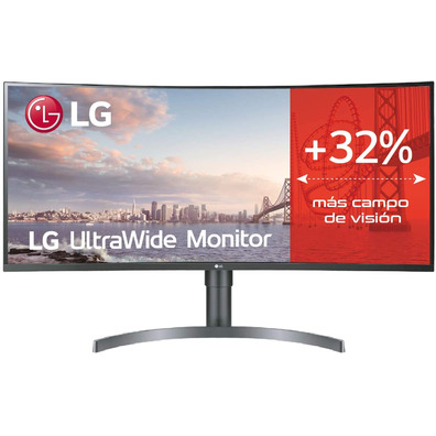 Monitor Multimídia Ultrawide Curvo LG 35WN65C-B 35 ''