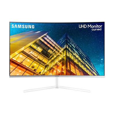 Monitor Profesional Curvo Samsung LU32R591CWR 31,5 " 4K Blanco