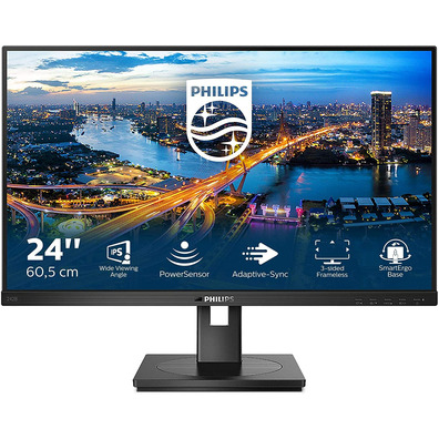 Monitor Profesional Philips 242B1 23,8 " Full HD Multimídia Negro