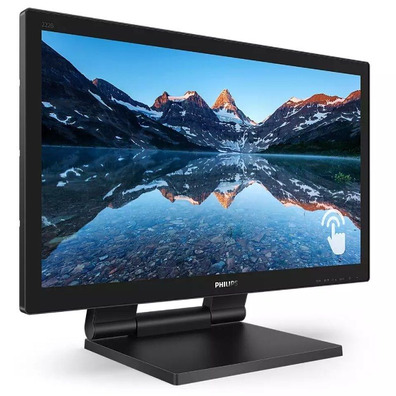 Monitor Profesional Táctil Philips 222B9T 21,5 " Full HD Multimídia Negro