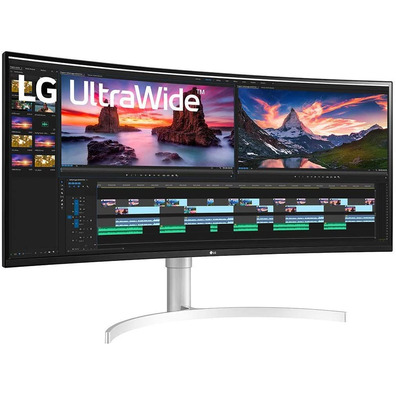 Monitor Profesional Ultrapanorámico LG 38WN95C-W 38 " UWQHD/Multimídia Blanco