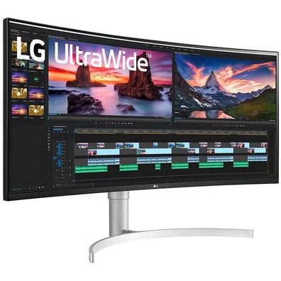 Monitor Profesional Ultrapanorámico LG 38WN95C-W 38 " UWQHD/Multimídia Blanco