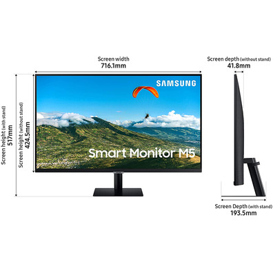 Monitor Samsung M50A Smart LS32AM500NUXEN LED 32 ''