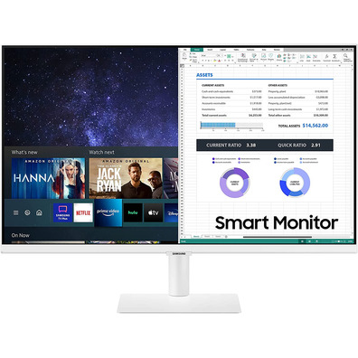 Monitor Samsung Smart M5 LED 27 '' Blanco