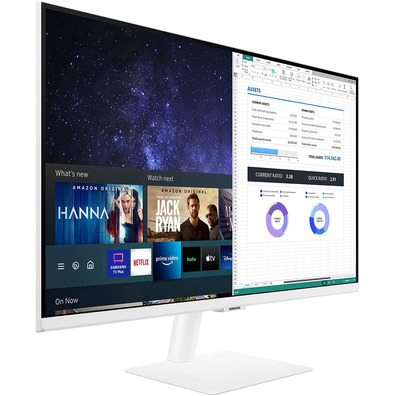 Monitor Samsung Smart M5 LED 27 '' Blanco