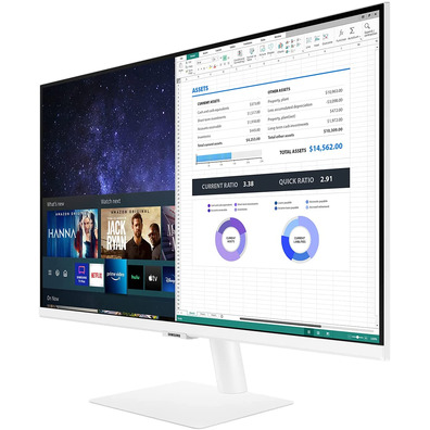 Monitor Samsung Smart M5 LED 27 '' Blanco