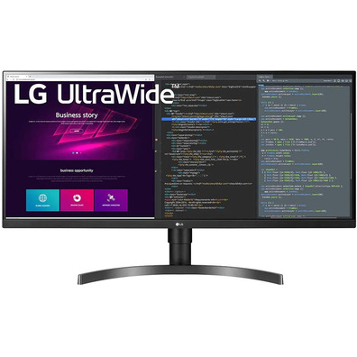 Monitor Ultrapanorámico LG 34WN750-B 34 " WQHD Multimídia Negro