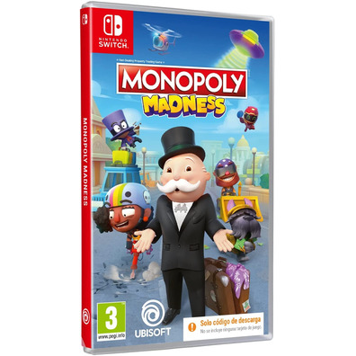 Monopoly Loucura (Código de Descarga) Switch