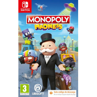 Monopoly Loucura (Código de Descarga) Switch