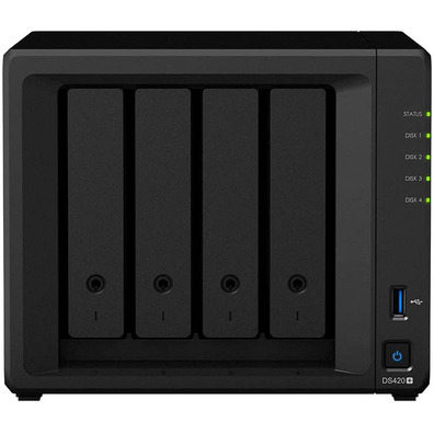 Estação de Disco NAS Synology DS420 + 4Bay