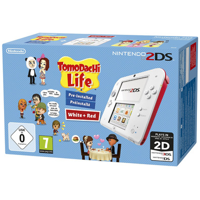 Nintendo 2DS Branca   Tomodachi Life