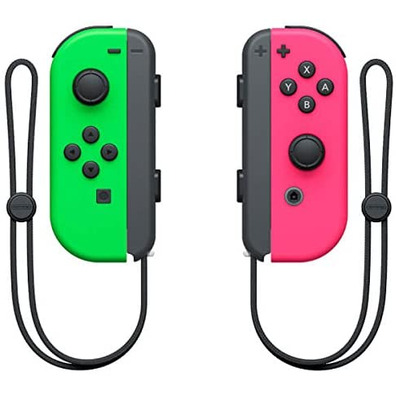 Nintendo Switch OLED (Blanca) + 3 Juegos + Joy Con (Verde / Rosa)