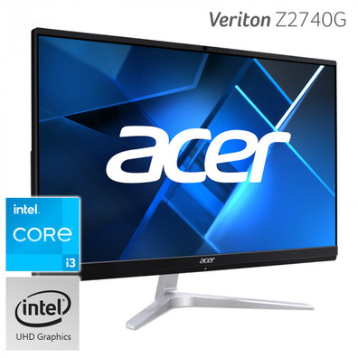 Ordenador AiO Acer Veriton Essential Z VEZ2740G DQ.VUKEB.005 i3/8GB/512GB/23.8 ''