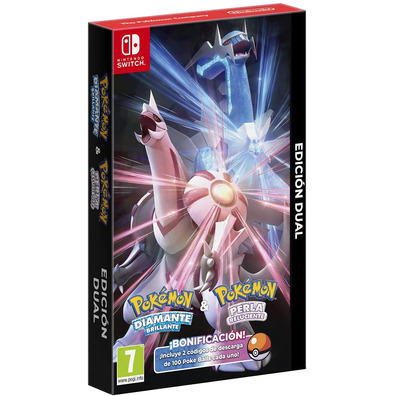 Pack Doble Pokemon Diamante Brillante / Perla Reluzente Switch