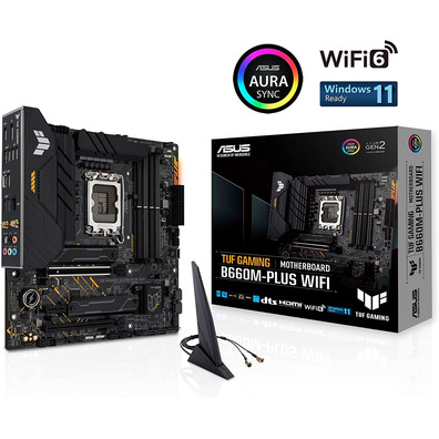 Assentos Base Asus 1700 TUF Gaming B660M-Plus Wifi