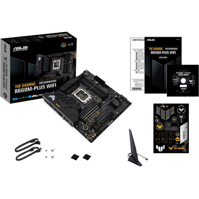 Assentos Base Asus 1700 TUF Gaming B660M-Plus Wifi