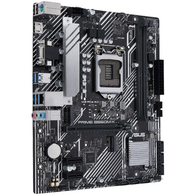 Raio Base Asus Prime B560M-K Socket 1200 Micro ATX