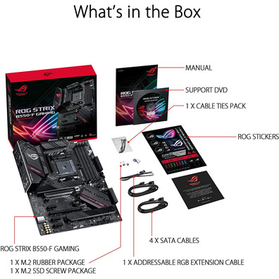 Matriz Base ASUS ROG Strix B550-F Gaming AM4