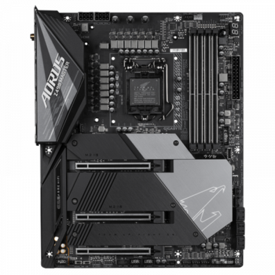 Telefone Base Gigabyte 1200 Z490 Aorus Master Waterforce 360