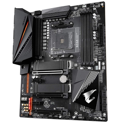 Telefone Base Gigabyte B550 AORUS PRO AM4