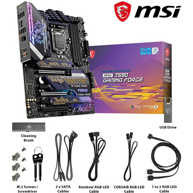 Rádio Base MSI 1200 MPG Z590 Força de Jogos