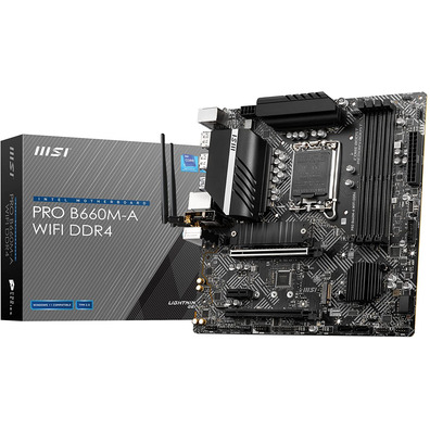 Rádio Base MSI 1700 Pro B660M-A Wifi DDR4