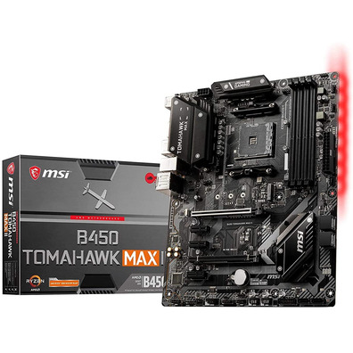 Rádio Base MSI B450 Tomahawk Max II AM4