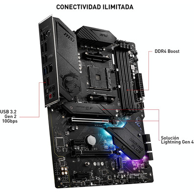 Rádio Base MSI B550 Gaming Plus AM4